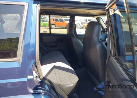 2000 Jeep Cherokee Sport из США, поврежденный, VIN 1J4FF48S1YL242290